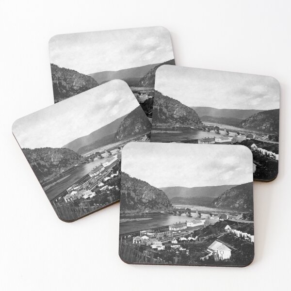Item preview, Meeting of the Shenandoah and Potomac at Harpers Ferry - 1865 designed and sold by warishellstore.