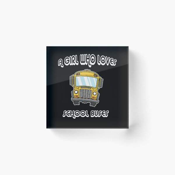 Item preview, Just A girl Who Loves School Buses designed and sold by Rsagur12.