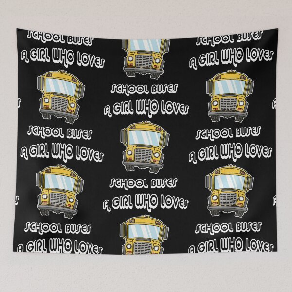 Item preview, Just A girl Who Loves School Buses designed and sold by Rsagur12.