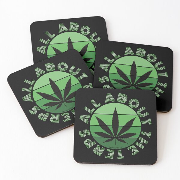 Item preview, Retro Vintage Sunset Green Pot leaf-All about the terps  designed and sold by YomeHayin.