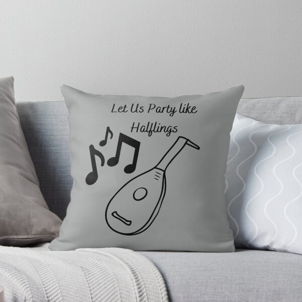 Item preview, Let Us Party like Halflings (Black Text and Image) designed and sold by ArtAndTell.