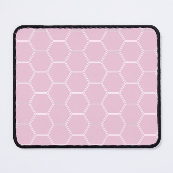 Item preview, Geometric Honeycomb Pattern - Light Pink #326 designed and sold by Natural Collective.