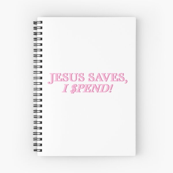 Item preview, Jesus saves, I spend! designed and sold by lux-lisbon.