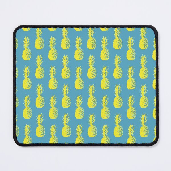 Item preview, Pineapple Pattern - Light Blue & Yellow #947 designed and sold by Natural Collective.