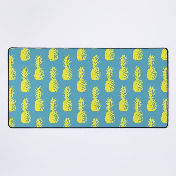 Item preview, Pineapple Pattern - Light Blue & Yellow #947 designed and sold by Natural Collective.
