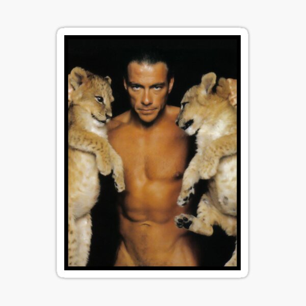 Jean Claude Van Damme Chats Sticker