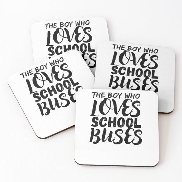 Item preview,  just a boy who loves school buses designed and sold by FASHIONMED49.