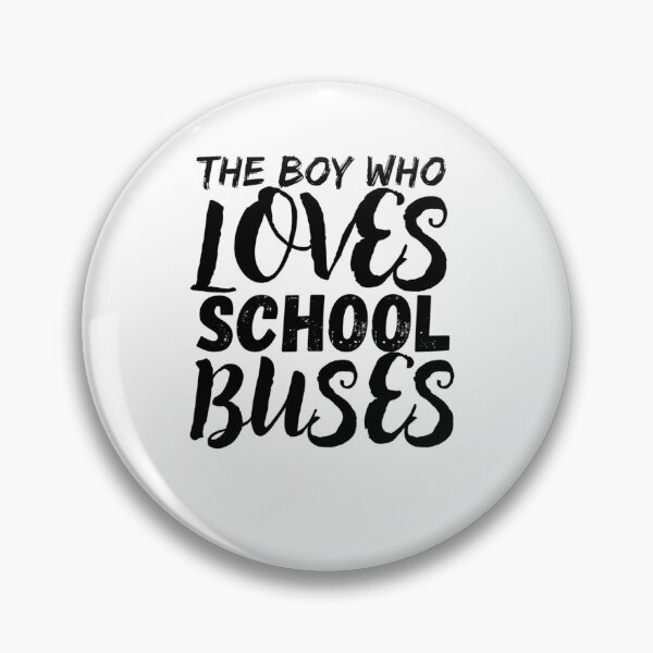 Item preview,  just a boy who loves school buses designed and sold by FASHIONMED49.