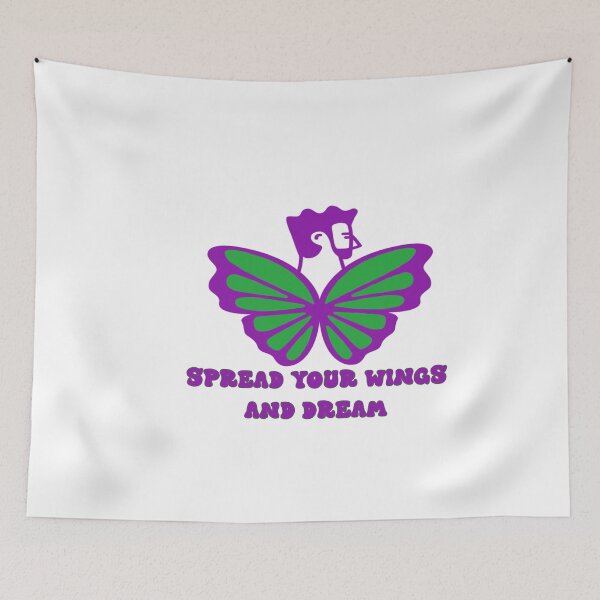 Item preview, SPREAD YOUR WINGS AND DREAM designed and sold by DiscoVibes.