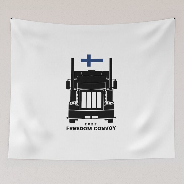 Item preview, Finland Freedom Convoy 2022 Logo designed and sold by Freedom Sign.