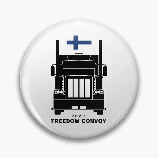 Item preview, Finland Freedom Convoy 2022 Logo designed and sold by Freedom Sign.