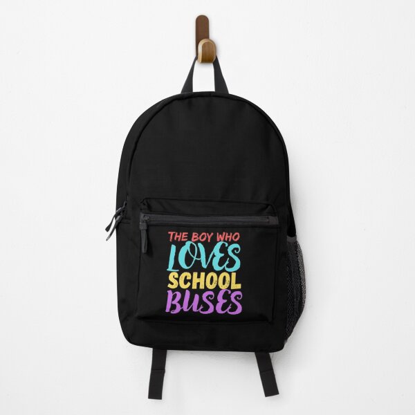 Item preview, just a boy who loves school buses designed and sold by FASHIONMED49.