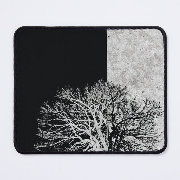 Item preview, Natural Outlines - Tree Black & Concrete #295 designed and sold by Natural Collective.