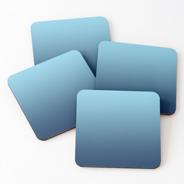 Item preview, Dark to Light Blue Ombré Gradient Pattern designed and sold by designsbyreaia.