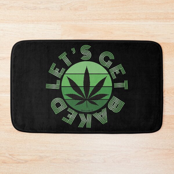 Item preview, Retro Vintage Sunset Green Pot leaf-Lets get baked designed and sold by YomeHayin.