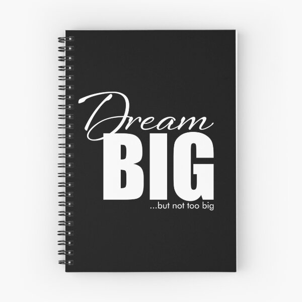 Item preview, Dream Big - White designed and sold by DrawnBadlyArt.