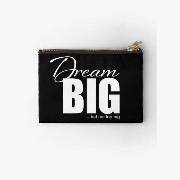 Item preview, Dream Big - White designed and sold by DrawnBadlyArt.