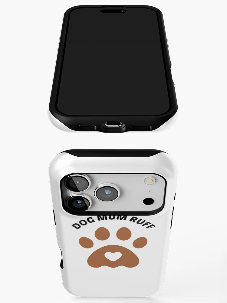 Thumbnail 3 of 4, iPhone Case, DOG MUM RUFF designed and sold by CoolThingss.