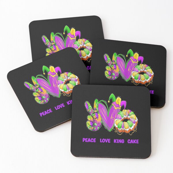 Item preview,  Mardi Gras T Shirt Mardi Gras 2022 place, love, king, cake  designed and sold by Ayoublab.