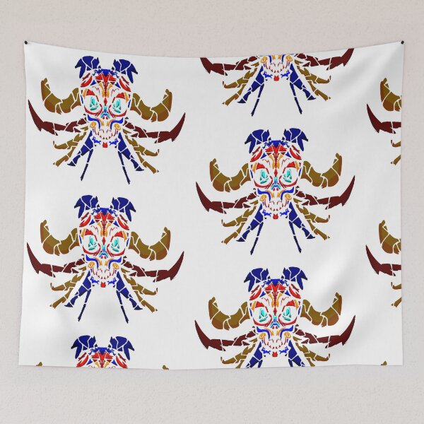 Item preview, Winged Skullstraction designed and sold by TadBitt.