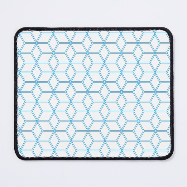 Item preview, Geometric Hive Mind Pattern - Blue #108 designed and sold by Natural Collective.