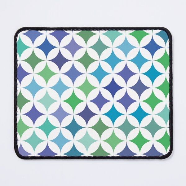 Item preview, Geometric Star Pattern - Sea Foam #477 designed and sold by Natural Collective.