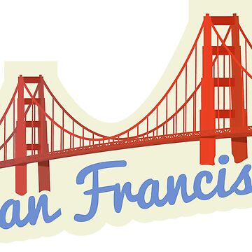Artwork thumbnail, San Francisco, Golden Gate Bridge by TheTravellerUK