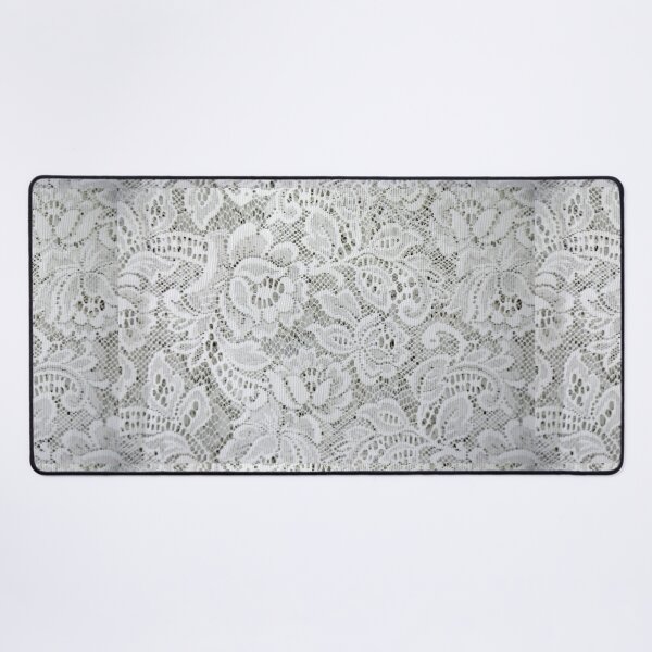 Item preview, Classic White Floral Lace Pattern designed and sold by newburyboutique.