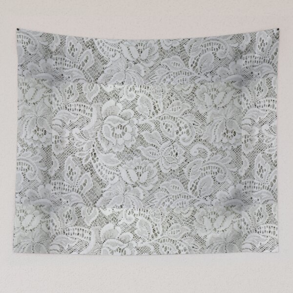 Item preview, Classic White Floral Lace Pattern  designed and sold by newburyboutique.