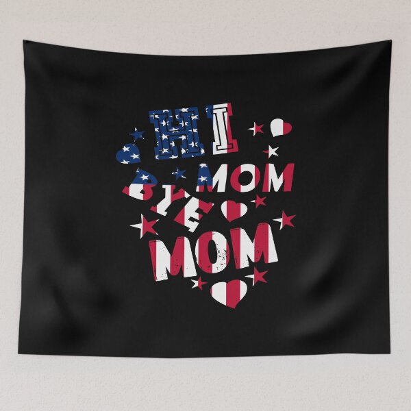 Item preview, Hi Mom Bye Mom designed and sold by printhappy4you.