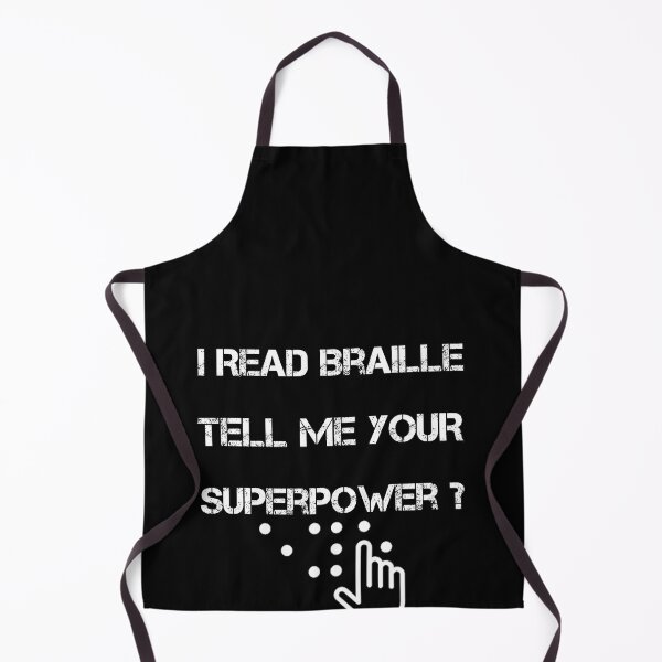 Item preview, I Read Braille Whats Your Superpower designed and sold by rachidhaz.