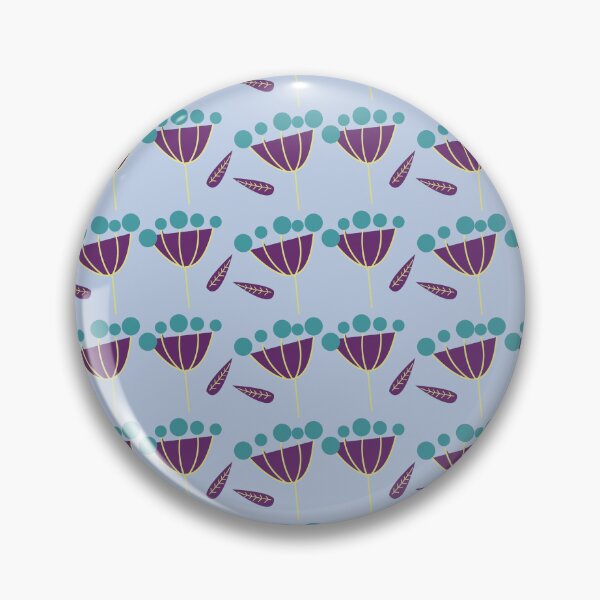 Item preview, Retro flower surface pattern designed and sold by Studio-Nina.