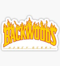 Backwoods Thrasher Hoodie Sticker