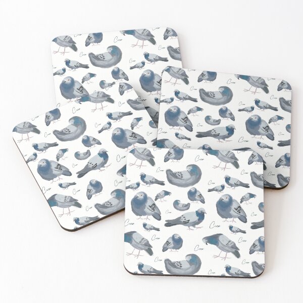 Item preview, pigeons  designed and sold by BigAndBug.