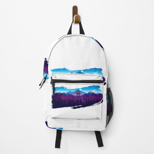 Item preview, Tree house landscape forest blue and pink designed and sold by zeus-shop.