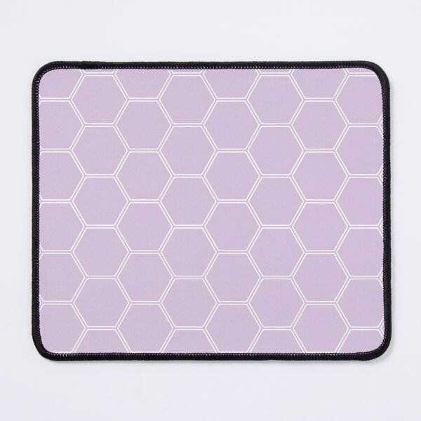 Item preview, Geometric Honeycomb Pattern - Light Purple #288 designed and sold by Natural Collective.
