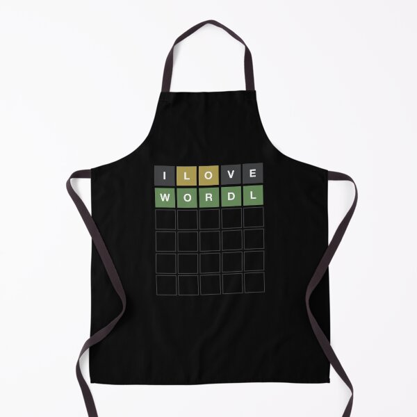 Item preview, I Love Wordl - Wordle Grid Design designed and sold by MintGubbins.