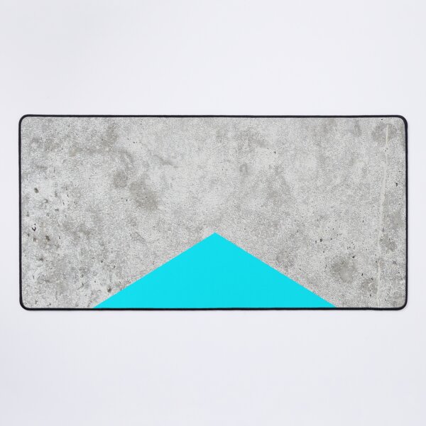 Item preview, Geometric Concrete Arrow Design - Neon Blue #504 designed and sold by Natural Collective.