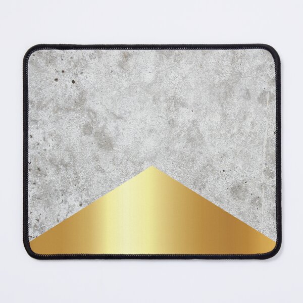 Item preview, Geometric Concrete Arrow Design - Gold #372 designed and sold by Natural Collective.