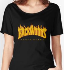 Backwoods Thrasher Hoodie Women's Relaxed Fit T-Shirt