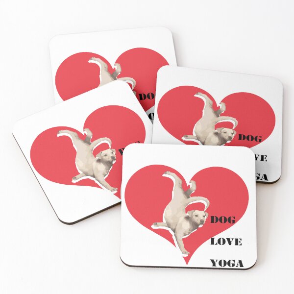 Item preview, dog love yoga designed and sold by lefdaouired.
