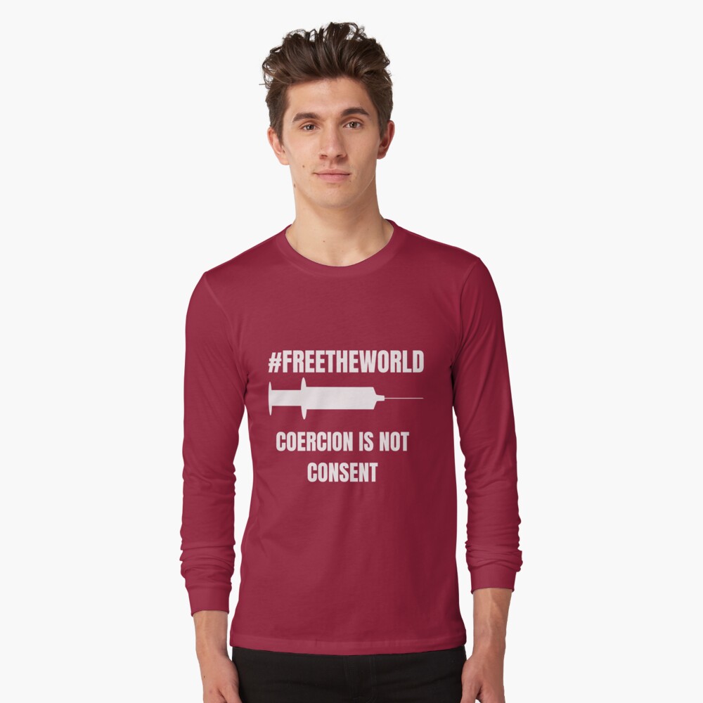Item preview, Long Sleeve T-Shirt designed and sold by free-the-world.