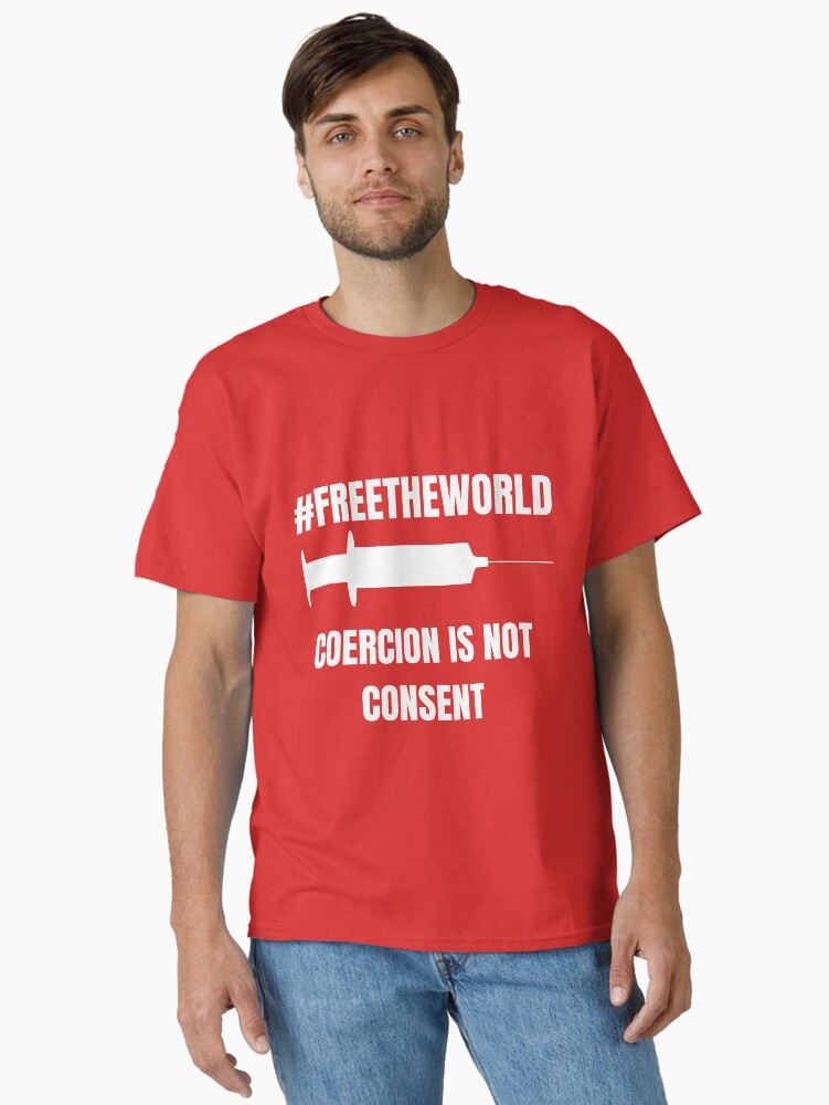 Thumbnail 1 of 7, Classic T-Shirt, Freedom Of Choice designed and sold by free-the-world.