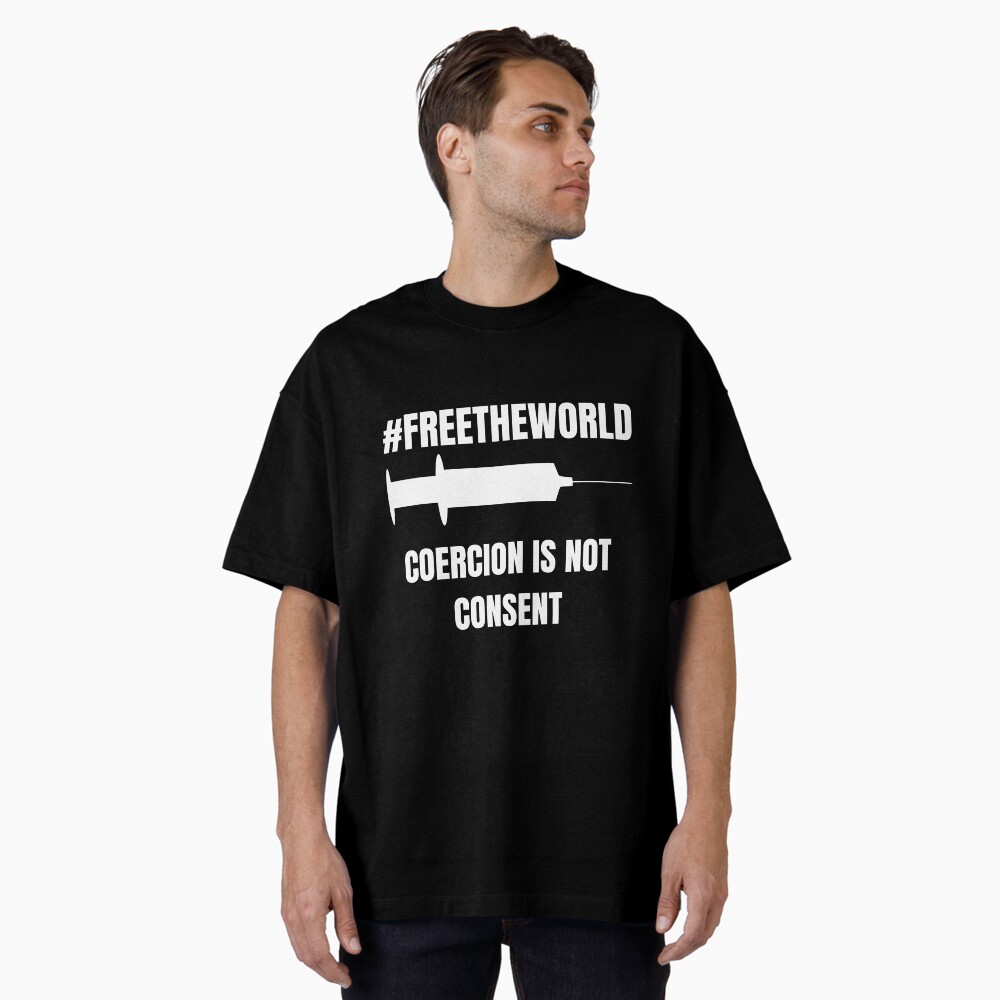 Item preview, Oversized T-Shirt designed and sold by free-the-world.