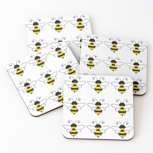 Item preview, Bee Print - Seamless - Cute Bee Design designed and sold by designsbyreaia.