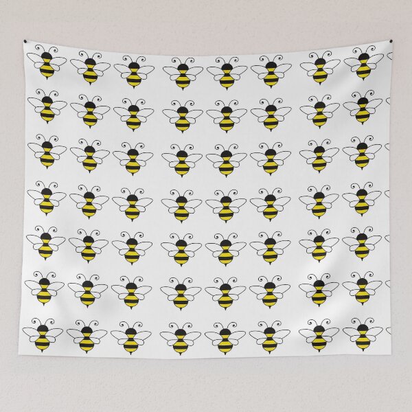 Item preview, Bee Print - Seamless - Cute Bee Design designed and sold by designsbyreaia.