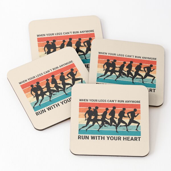Item preview, When your legs can't run anymore Run with your heart designed and sold by KewaleeTee.