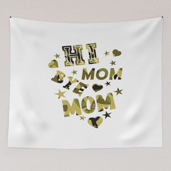 Item preview, Hi Mom Bye Mom designed and sold by printhappy4you.