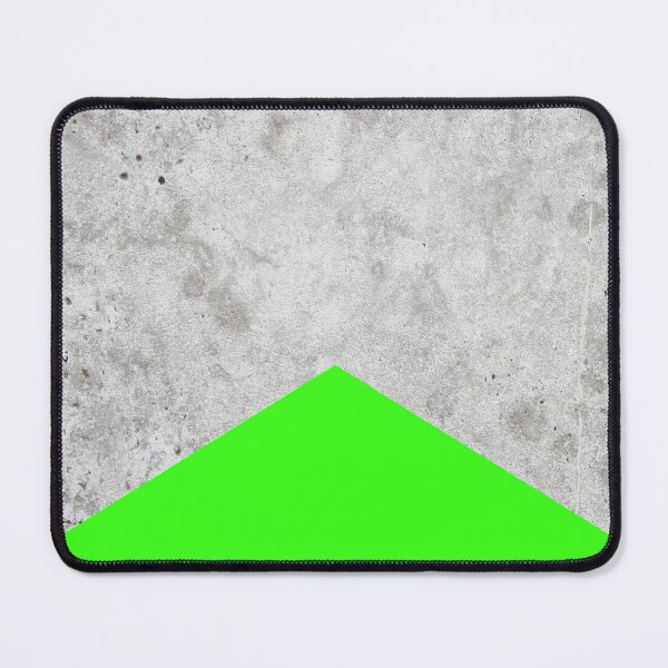 Item preview, Geometric Concrete Arrow Design - Neon Green #394 designed and sold by Natural Collective.