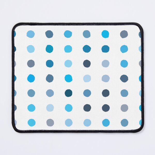 Item preview, Circular Dalmatian Spots - Sky #924 designed and sold by Natural Collective.